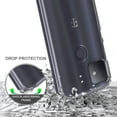 thumbnail image 3 of T-Mobile REVVL 4 Plus Case, Clear Transparent Bumper Shockproof Hybrid Protective Cover (Black), 3 of 5