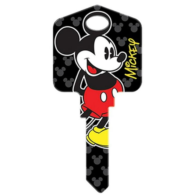 Hillman Fasteners 87625 Disney Key KW1 Mickey Mouse Painted Key Blank Pack of 5