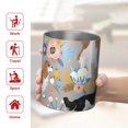 thumbnail image 5 of 12oz Coffee Tumblers Cavalier King Charles Spaniel Dog and Flower Stainless Steel Vacuum Insulated Travel Tumbler Coffee Cups Mug with Lid and Straw with Cleaning Brush for Cold & Hot Drinks, 5 of 5