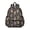Mushroom and Flower, variant on Mushroom and Flower Black Pattern Backpack for School, Cute School Bag with Adjustable Shoulder Straps and Padded Back, 13.4"x11"x4.7"