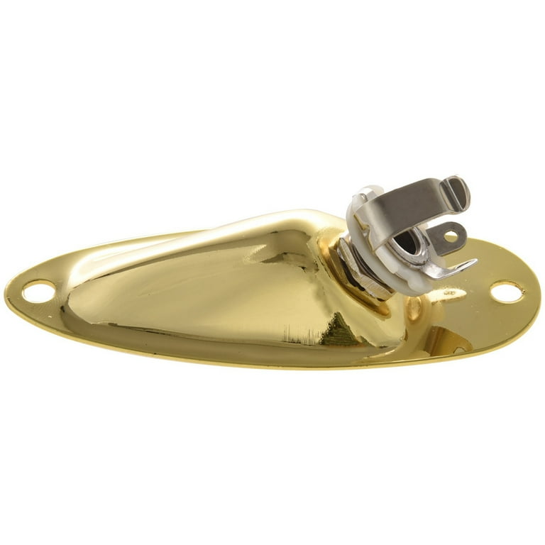 2Pcs Boat Output Input Jack Plate Sockets for Fender Strat Guitar Replacement Parts Walmart