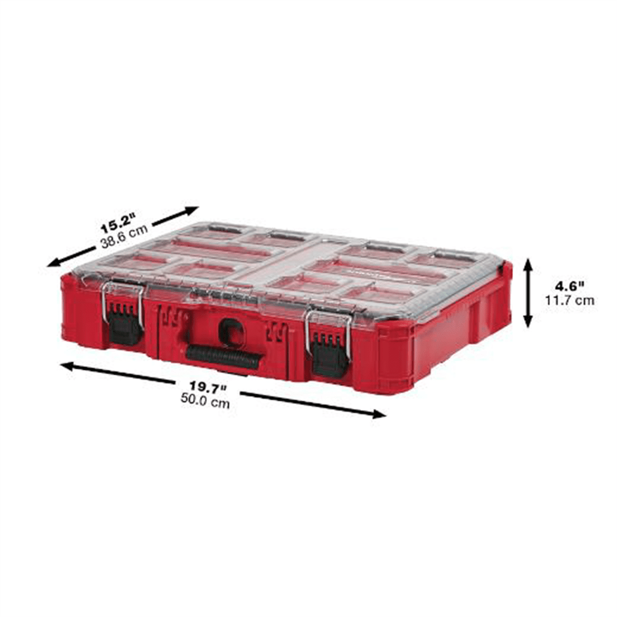 Milwaukee PACKOUT Storage Tool Boxes & Organizers Black, 1 lb