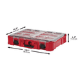 thumbnail image 4 of Milwaukee PACKOUT Storage Tool Boxes & Organizers Black, 1 lb, 4 of 7