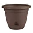 thumbnail image 3 of Bloem LP1045 10 in. Lucca Self Watering Planter, Chocolate, 3 of 10