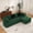 Green_Right Chaise, variant on Aukfa 77" Double Chaise Sleeper Sofa, 2-Piece Modular Sectional, Teddy Velvet, White