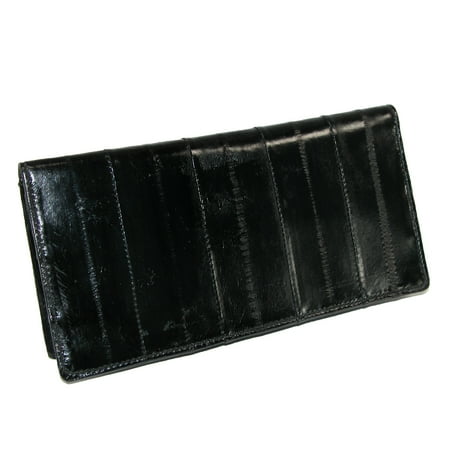 MJ Masters Women's Eel Skin Basic Checkbook Cover