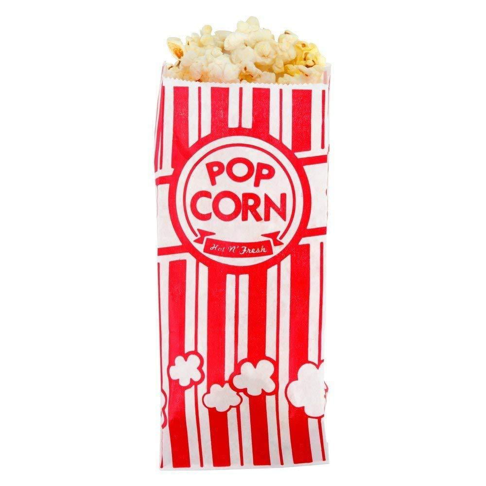 300 Pieces Paper Popcorn Bags 1 Oz Popcorn Container India  Ubuy