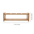 thumbnail image 2 of SWETRACE 1Pack Countertop Spice Rack Bamboo Kitchen Organization for Cookers, 2 of 5