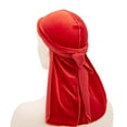 thumbnail image 5 of Fgnfyis Slouchy Hop Soft Lightweight Running Adult Durag Hats Chemo Cap for Men and Women Hats for Men Red, 5 of 6