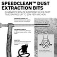 thumbnail image 5 of Bosch DXS2124 3/4 in. x 18 in. SDS-Plus Speed Clean Dust Extraction Bit, 5 of 15