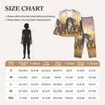thumbnail image 6 of Disketp Pajamas Set Long Sleeve Sleepwear Womens Button Down Nightwear Pj Sets-Wildlife Protection, 6 of 9