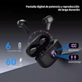 thumbnail image 3 of Audífonos Inalámbricos Occiam P91 In Ear Bluetooth 5.4 ANC ±30dB Cancelación de Ruido Color Negro 60H Autonomía ENC Conexión Rápida Carga Inalámbrica HI-FI Bajo IPX7, 3 of 7