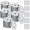400, variant on 300 Pcs Fastener Kit Board Hardware Set, Includes 1-1/8 Inch Galvanized Steel Washers and Stainless Steel Screws for Fixing Fastening Installation