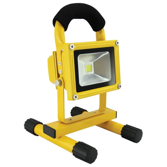 Koolatron 12V Portable Work Light Cordless Rechargeable Flood Light,350 Lumens