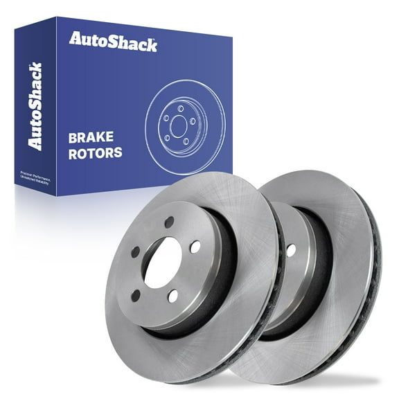 AutoShack Front Brake Rotors for Jeep & Dodge, Liberty 2008-2012 Nitro 2007-2011, 4WD RWD V6 3.7L 4.0L - 11.89" (302 mm), 5-Lug