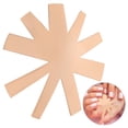 thumbnail image 2 of French Manicure Metal Template Nail Art Edge Trimmer Professional Nail Shaping Tool Nail Accessory Nail Shape Tips Template Nail Shape Tip Guide, 2 of 8