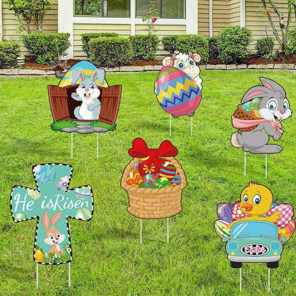 Outdoor Easter Decorations