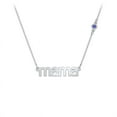thumbnail image 1 of Mama' Necklace with Satellite Birthstone, 1 of 4