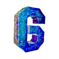 thumbnail image 3 of Qocolhg LED Marquee Letter Lights, Led Marquee Sign Light Up Letters Led Letters Lights 26 Alphabet, Prismatic Iridescent Letters Led Lights Plastic Letters Sign For Home Valentines Day Decorations, 3 of 10