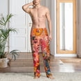 thumbnail image 2 of Susaid Vibrant Floral Collage Portrait Print Mens Pajama Pants Set Sleep & Lounge Pants, PJ Bottoms with Pockets and Button Fly-XX-Large, 2 of 6