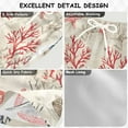 thumbnail image 2 of FORMRS Boys Swim Trunks Quick Dry Mesh Liner Boardshorts Sizes XS-XL, Light Red Starfish, 2 of 7