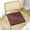 Brown, variant on VALSEEL Seat Cushion, Spring/Summer Inspired, Classic Vintage Style Pattern, Office Cushion With Non-Slip Padding
