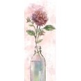thumbnail image 2 of Nan 8x14 White Modern Wood Framed Museum Art Print Titled - Vintage Bottle Dahlia, 2 of 4