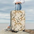 thumbnail image 4 of Uemuo Cartoon Poodle Dog Printed Washable Luggage Cover - Fashion Suitcase Protector Fits 18-32 Inch Luggage -X-Large, 4 of 9