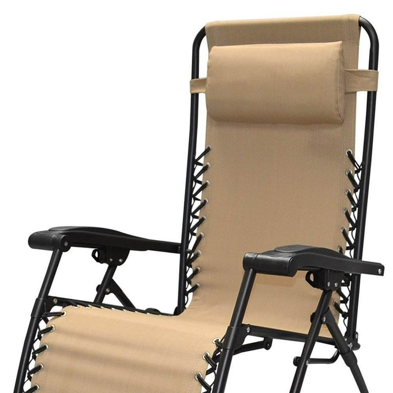 Caravan Canopy Infinity Zero Gravity Steel Frame Patio Deck Chair