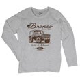 thumbnail image 5 of Ford Bronco Wild and Untamed Since 1966 Women's Long Sleeve T-shirt Vintage Off-Road 4x4 Adventure Retro Truck Licensed, 5 of 7