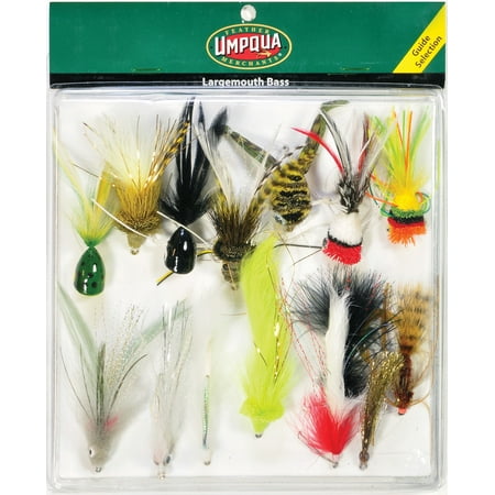 Umpqua Largemouth Bass Fly Fishing Deluxe and Guide Fly Selections (Best Largemouth Bass Flies)