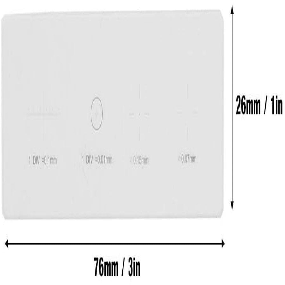 Camera & Photo Microscope Micrometer Slide Micrometer Calibration Slide ...