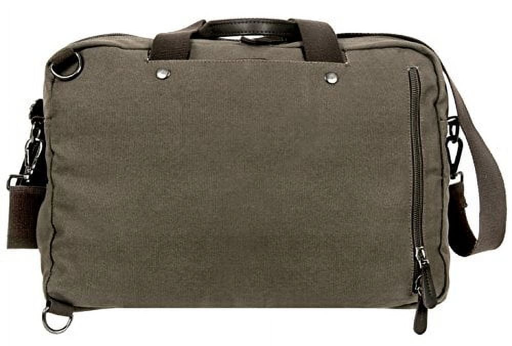 Rothco 17901 Canvas Briefcase Backpack