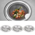 thumbnail image 4 of Filtrador de Cocina 3pcs 3pcs, Filtros de cocina, Filtro de Alcantarillado de acero inoxidable Portátil para cocina, baño, inodoro, 4 of 7
