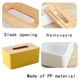 thumbnail image 3 of Cubierta de caja de pañuelos de madera para pañuelos faciales de papel, soporte de caja de pañuelos rectangular de madera, 3 of 5