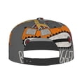 thumbnail image 4 of Gaeub I Like Big Digger Flat Bill Snapback Hats Baseball Caps with Adjustable for Running Workouts and Outdoor Activities, 4 of 9