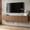 65" Natural, variant on HIUU 86.6" White Floating TV Stand with 16 Color LED Light,Large TV Stand with Storage,Modern Wood Wall Mounted TV Cabinet for 55 60 65 Inch TV for Living Room