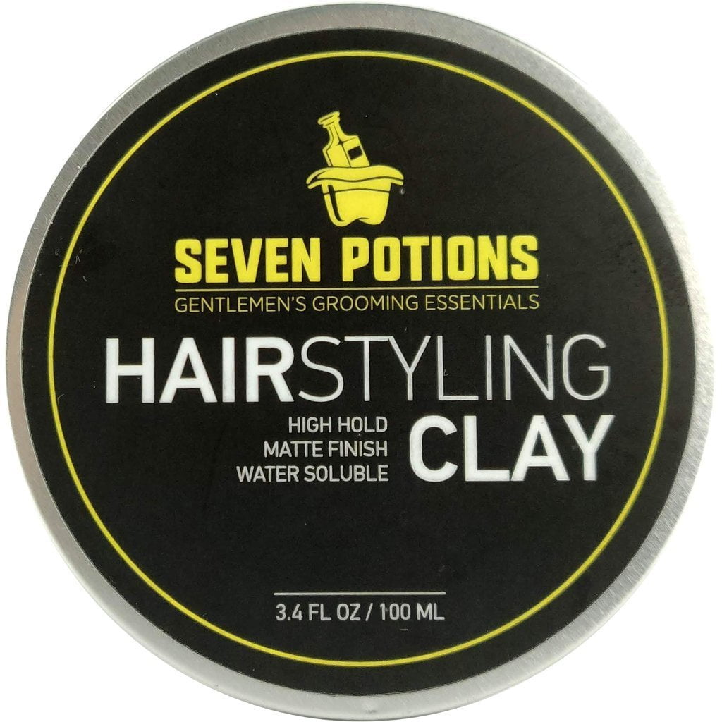 Hair Styling Clay For Men 3.4 fl oz Matte Finish High Hold Water