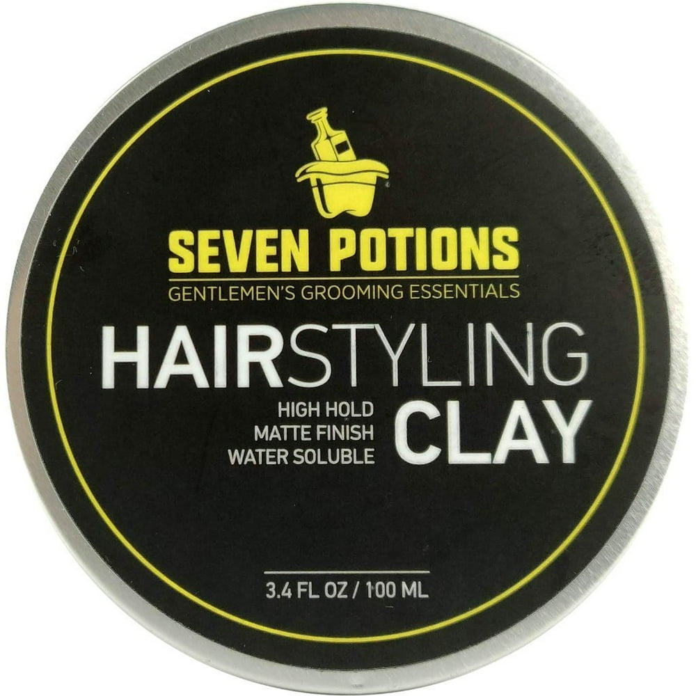 Hair Styling Clay For Men 3.4 fl oz Matte Finish High Hold Water