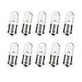 thumbnail image 3 of Ruiandsion 10pcs BA9S LED Bulb 120V AC/DC LED 9mm BA9s Base LED Replacement Bulb for Indicator Pilot Light,White, 3 of 4