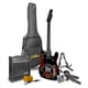 thumbnail image 1 of Paquete Guitarra Electrica Series Jethro By Steelpro 072-sk Color CONFEDERATE FLAG Material del diapasón negro laminado Orientación de la mano Diestro, 1 of 8