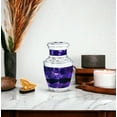 thumbnail image 3 of Purple Urn For Human Ashes Male - Funeral Urns for Human Ashes Adult Women - Cremation Urns - 3inch, Small/Mini Size - Single 1Pcs, Memorial Urn, 3 of 7