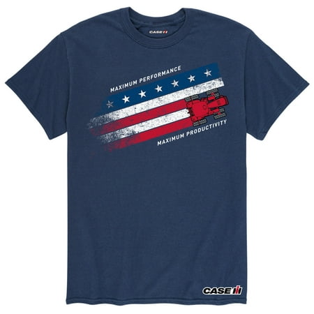Magnum Rwb Stripe Case Ih - Adult Short Sleeve Tee