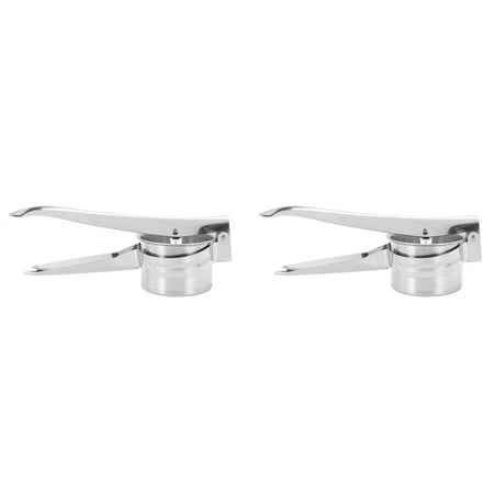 

2X Stainless Steel Potato Ricer Masher with 6 Interchangeable Discs for Fine Medium and Coarse