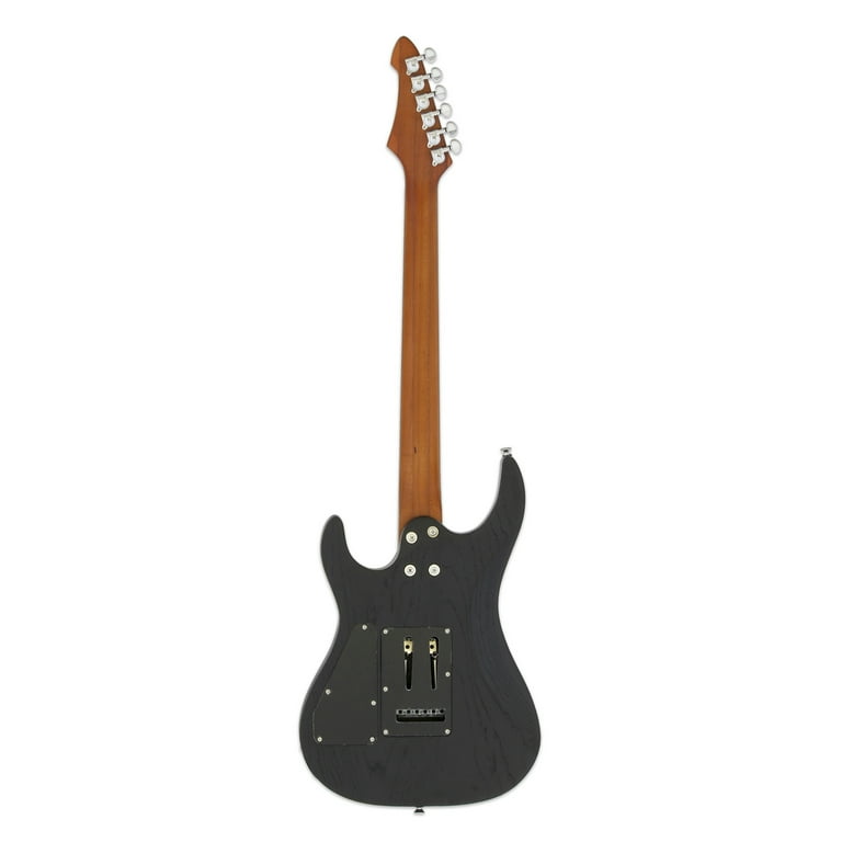 Aria Pro II Electric Guitar Mac Dlx Stained Black - Walmart.com Aria Pro II Electric Guitar Mac Dlx Stained Black - Walmart.com