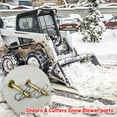thumbnail image 6 of Shear Pins&Cotters Cub Cadet For MTD Craftsman SnowBlowers 738-04124A 714-04040, 6 of 11
