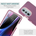 thumbnail image 3 of For Motorola Moto Edge + Plus 2022 Moto Edge Plus 5G UW 2022 Moto Edge 30 Pro Phone Case Dual Layer Full-Body Drop Resistant Shockproof Case with Built In Screen Protector, 3 of 4