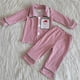 thumbnail image 1 of Ropa de dormir con Cactus para niños y niñas, conjuntos de pantalones de Papá Noel rosa, moda, pijamas para niños pequeños, invierno, venta al por mayor, 1 of 2