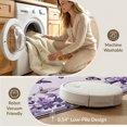 thumbnail image 5 of ODIKA Bathtub Vintage Butterfly Botanical Scroll Border Backing Pet Friendly & Kids Safe Play for Playroom, Bedroom, Reading Nook, 5 of 7
