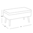 thumbnail image 3 of LumiSource Storage Bench, 3 of 15